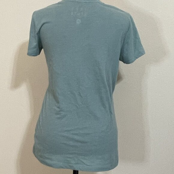 Free State Basic Tee - Turquoise/green - medium - daisies - - Picture 3 of 4